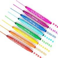 Tiger Tribe Dual Tip Stamp Markers - 8 pcs Double Sided Marker Pens with Stamps
