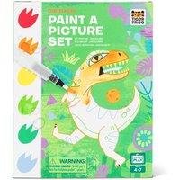 Tiger Tribe Paint-a-Picture Set (Dinosaurs) - 16-Page Dinosaur Painting Book