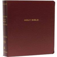 Thomas Nelson NKJV, Gift & Award Bible, Leather-Look, Burgundy, Red Letter