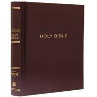 Thomas Nelson NKJV, Pew Bible, Hardcover, Burgundy, Red Letter, Comfort Print