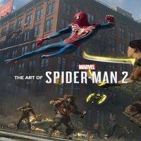 Insomniac Games The Art of Marvel's Spider-Man 2 Hardback Book
