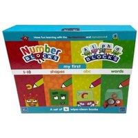 Sweet Cherry Publishing Numberblocks & Alphablocks: My First Numbers & Letters Set (4