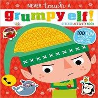 Make Believe Ideas Never Touch A Grumpy Elf Sticker Activity Paperback Book