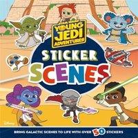 Walt Disney Star Wars Jedi Adventures: Sticker Scenes Paperback Book