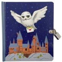 Insight Editions Harry Potter: Hedwig Squishy Lock & Key Diary Hardback Book