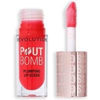 Revolution Pout Bomb Plumping Lip Gloss in Cherry Sheer Red