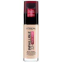 L'Oral Paris Infaillible 32H Fresh Wear Foundation in Porecelain | Size: 30ml
