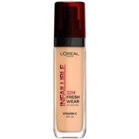 L'Oral Paris Infaillible 32H Fresh Wear Foundation in Natural Linen | Size: 30ml