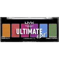 NYX Professional Makeup Ultimate Edit Petite Shadow Palette - 6 Shades in Brights