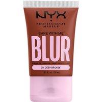 NYX Professional Makeup Bare With Me Blur Tint Foundation in Deep Bronze | Size: 30ml