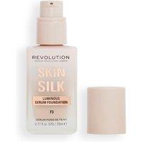 Revolution Skin Silk Serum Foundation in F3