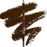 NYX Professional Makeup Powder Louder Brow Pencil 12HR Wear Buildable Micro-Fibres in Ash Brown