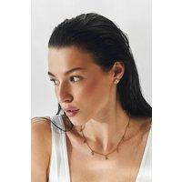 Elk & Bloom Women's Star Feeling Chunky 15K Gold Choker Necklace