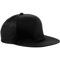 Beechfield Men's 5 Panel Retro Rapper Cap Pack of 2 in Black