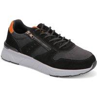 Easyfit Men's Extra-Wide Fit Casual Trainers in Black | Size: 9