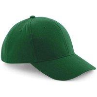 Beechfield Men's Pro-Style Brushed Cotton Heavy Cap in Green