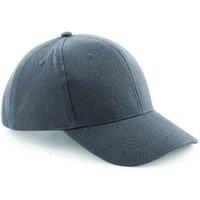 Beechfield Men's Pro-Style Brushed Cotton Heavy Cap in Mid Grey