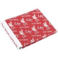 Liverpool FC Men's Crest Bi-Fold Wallet in Red