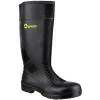Amblers Men's 'FS100' Safety Wellington Boots in Black | Size: 4