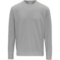 AWDis Women's Just Hoods Crew Neck Plain Sweatshirt (280 GSM) in Light Grey | Size: XL