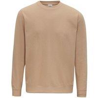 AWDis Women's Just Hoods Crew Neck Plain Sweatshirt (280 GSM) in Nude | Size: Large