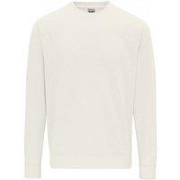 AWDis Women's Just Hoods Crew Neck Plain Sweatshirt (280 GSM) in Off-White | Size: XL