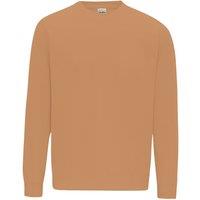 AWDis Women's Just Hoods Crew Neck Plain Sweatshirt (280 GSM) in Pale Orange | Size: Medium
