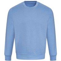 AWDis Women's Just Hoods Crew Neck Plain Sweatshirt (280 GSM) in Blue | Size: Medium