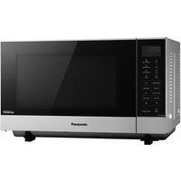 Panasonic NN-SF464MBPQ Flatbed Microwave Oven, 27 Litre, Silver
