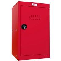 Phoenix Safe Company Red Cube Locker with Combination Lock, CL0644RRC, 87L | Size: 600mm