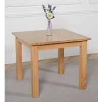 Thats Furniture Oslo 90cm Small Square Dining Table in Light Oak