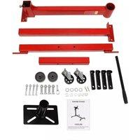 Kelvenix Engine Gearbox Support Stand Heavy Duty Swivel Transmission in Red
