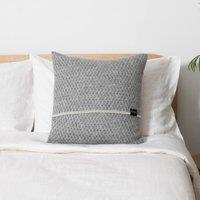 Native Natural Hoop Grey Wool Cushion 45x45cm | Size: 45 cm x 45 cm