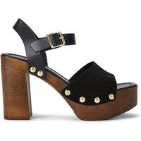 Carvela Women's 'Festa Block' Suede Heels in Black | Size: 8