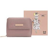 Paul Costelloe Women's 'Rally' 100% Real Leather Purse in Rose Gold