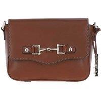Ashwood Leather Women's Flap Over Real Leather Crossbody Bag in Tan