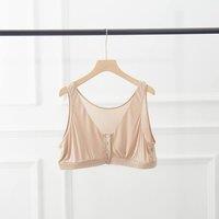 Soft Strokes Silk Women's Silk Bralette Elora Bras Knitted - Champagne in Beige | Size: XS