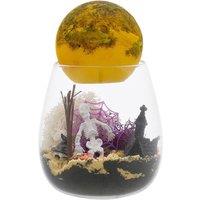 Living and Home Halloween Terrarium Kit for Kids with LED Light