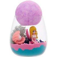 Living and Home Mermaid Terrarium Kit for Kids with LED Light