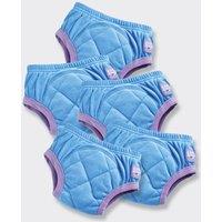 Bambino Mio Potty Training Pants - Training from Nappies to Undies - 5 Pack in Blue | Size: 3-4 Years