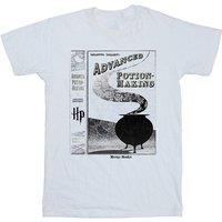 Harry Potter Boy's Hufflepuff Quidditch Team Captain Cotton T-Shirt in White | Size: 3-4 Years