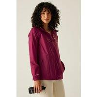 Regatta Women's 'Pack-It III' Waterproof Packaway Jacket in Grape | Size: 24