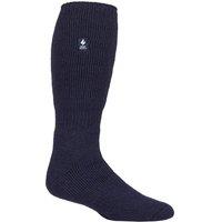 SOCKSHOP Heat Holders Men's 1 Pair Long 2.3 TOG Thermal Socks in Navy | Size: 6-11