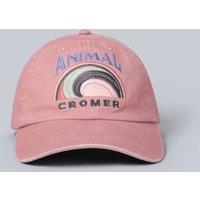 Animal Men's 'Cromer' Lightweight Comfortable Adjustable Strap Outdoor Baseball Cap in Coral