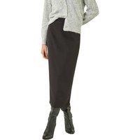 Roman Women's Diamante Stretch Pencil Midi Skirt in Black | Size: 8