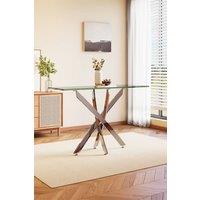 Rectangular Tempered Glass Coffee Table in Clear
