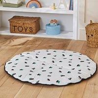 Little Hoppa Play Mat - Mono Mountains in White