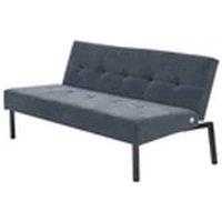 EONLION 3 Seater Padded Seat Sofa Bed Couch Recliner Sofabed Living Room in Grey