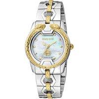 Roberto Cavalli by Franck Muller Women's Silver Dial Stainless Steel Watch