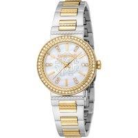 Roberto Cavalli Women's Women Stainless Steel Two Tone Silver & Gold Color Watch